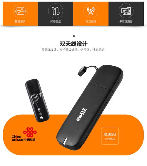 中兴ZTE MF667S联通3G无线上网卡测评 搭配21M USB卡托，台式机笔记本轻松联网